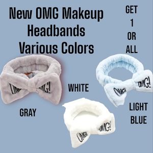 Soft & Fluffy "OMG" Hair Headband With Bow
